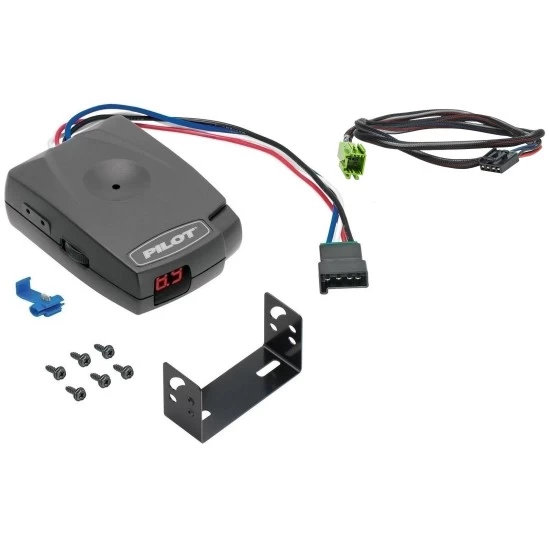Trailer Brake Control for 13-18 Roadtrek CS-Adventurous E-Trek RS-Adventurous SS-Agile TS-Adventurous 18 Chinook Bayside Countryside Eagle Phoenix USA w/ Plug Play Wiring Adapter Eletric Trailer Brakes Module Box Controller Pro Series Pilot