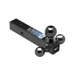 Tri Ball Triple 1-7/8" 2" and 2-5/16" Balls Ball Mount Draw-Bar 2" Sq. Solid Shank Tow Ball Tri Ball Triple 1-7/8" 2" and 2-5/16" Balls Ball Mount Draw-Bar 2" Sq. Solid Shank Tow Ball