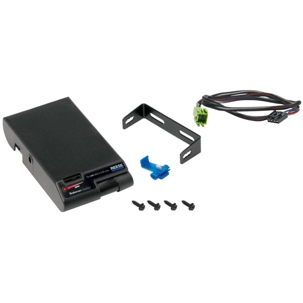 Trailer Brake Control for 13-18 Roadtrek CS-Adventurous E-Trek RS-Adventurous SS-Agile TS-Adventurous 18 Chinook Bayside Countryside Eagle Phoenix USA w/ Plug Play Wiring Adapter Eletric Trailer Brakes Module Box Controller Brakeman Compact Reese