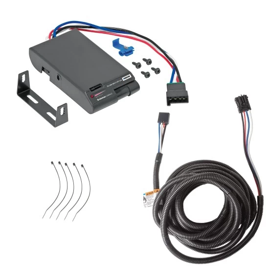 Trailer Brake Control for 07-26 BMW X5 w/ Plug Play Wiring Adapter Eletric Trailer Brakes Module Box Controller Brakeman Compact Reese