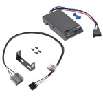 Trailer Brake Control for 18-21 Ford Expedition w/ Plug Play Wiring Adapter Eletric Trailer Brakes Module Box Controller Brakeman Compact Reese