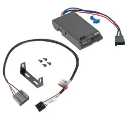 Trailer Brake Control for 18-21 Ford Expedition w/ Plug Play Wiring Adapter Eletric Trailer Brakes Module Box Controller Brakeman Compact Reese