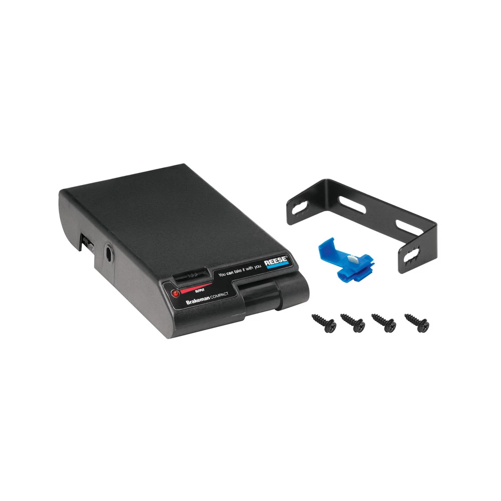 Trailer Brake Control for 03-07 Hummer H2 w/ Plug Play Wiring Adapter Eletric Trailer Brakes Module Box Controller Brakeman Compact Reese