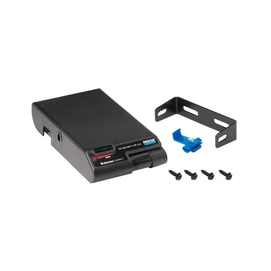 Brake Control Unit Mounting hardware and bracket Vehicle specific Plug and Play Wiring Adapter 83501 3015 Reese Trailer Brake Control 03-07 Hummer H2 Plug Play Wiring Adapter Eletric Trailer Brakes Module Box Controller Brakeman Compact Reese 03 04 05 06 Trailer Brake Control for 03-07 Hummer H2 w/ Plug Play Wiring Adapter Eletric Trailer Brakes Module Box Controller Brakeman Compact Reese