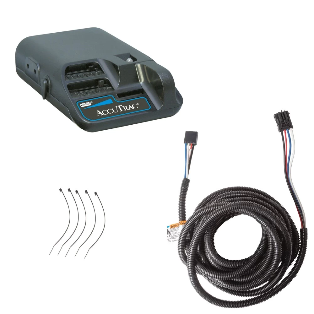 Trailer Brake Control for 07-26 BMW X5 w/ Plug Play Wiring Adapter Reese Brakeman IV Eletric Trailer Brakes Module Box Controller