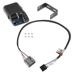 Trailer Brake Control for 18-21 Ford Expedition w/ Plug Play Wiring Adapter Reese Brakeman IV Eletric Trailer Brakes Module Box Controller