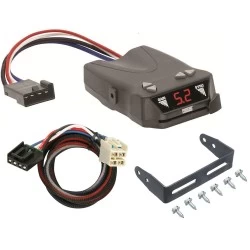 Trailer Brake Control for 15-23 Chevy Tahoe 15-24 GMC Yukon w/ Plug Play Wiring Adapter Reese Brakeman IV Eletric Trailer Brakes Module Box Controller