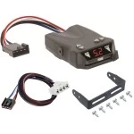 Trailer Brake Control for 07-09 Chrysler Aspen w/ Plug Play Wiring Adapter Reese Brakeman IV Eletric Trailer Brakes Module Box Controller