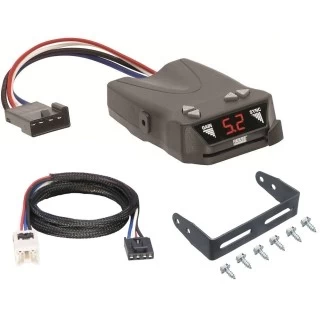 Trailer Brake Control for 04 Nissan Pathfinder Armada 05-20 Nissan Pathfinder w/ Plug Play Wiring Adapter Reese Brakeman IV Eletric Trailer Brakes Module Box Controller