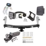 Reese Trailer Tow Hitch For 14-18 Chevy Silverado GMC Sierra 1500 (2019 LD & Legacy) Deluxe Package Wiring 2" Ball and Lock