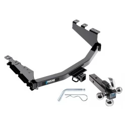 Reese Trailer Tow Hitch Receiver For 14-18 Chevy Silverado GMC Sierra 1500 2019 LD Legacy w/Tri-Ball Triple Ball 1-7/8" 2" 2-5/16"