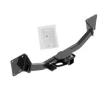 Trailer Hitch Tow Package w/ 7-Way RV Wiring For 17-23 GMC Acadia Exc 17 Limited 2020 Cadillac XT6 19-24 Chevy Blazer w/ 2" Drop Mount 2" Ball Class 3 2" Receiver All Models Reese