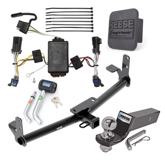 Reese Trailer Tow Hitch For 02-07 Saturn Vue Except Redline Deluxe Package Wiring 2" Ball and Lock