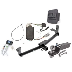 Reese Trailer Tow Hitch For 05-06 Chevrolet Equinox 06-06 Pontiac Torrent Deluxe Package Wiring 2" Ball and Lock