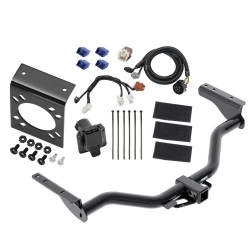 Reese Trailer Tow Hitch w/ 7-Way RV Wiring For 13-20 Nissan Pathfinder 14-20 INFINITI QX60 2013 JX35 w/ Existing USCAR 7-way Harness Kit Mounting Bracket 2" Tow Receiver Class 3