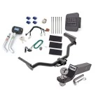 Reese Trailer Tow Hitch For 13-20 Nissan Pathfinder 14-20 INFINITI QX60 Deluxe Package Wiring 2" Ball and Lock