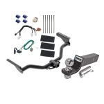 Tow Package For 13-20 Nissan Pathfinder 14-20 INFINITI QX60 Trailer Hitch w/ Wiring 2" Drop Mount 2" Ball 2" Receiver Reese