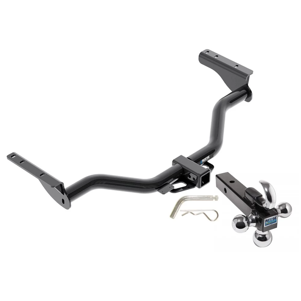 Reese Trailer Tow Hitch Receiver For 13-20 Nissan Pathfinder 14-21 Infiniti QX60 13 JX35 w/Tri-Ball Triple Ball 1-7/8" 2" 2-5/16"