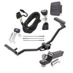 Reese Trailer Tow Hitch For 11-19 Ford Explorer All Models Deluxe Wiring 2" Ball and Lock