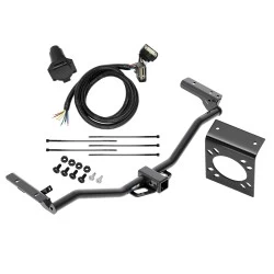 Reese Trailer Tow Hitch w/ 7-Way RV Wiring For 11-19 Ford Explorer Harness Kit Plug Play Mounting Bracket 2" Tow Receiver