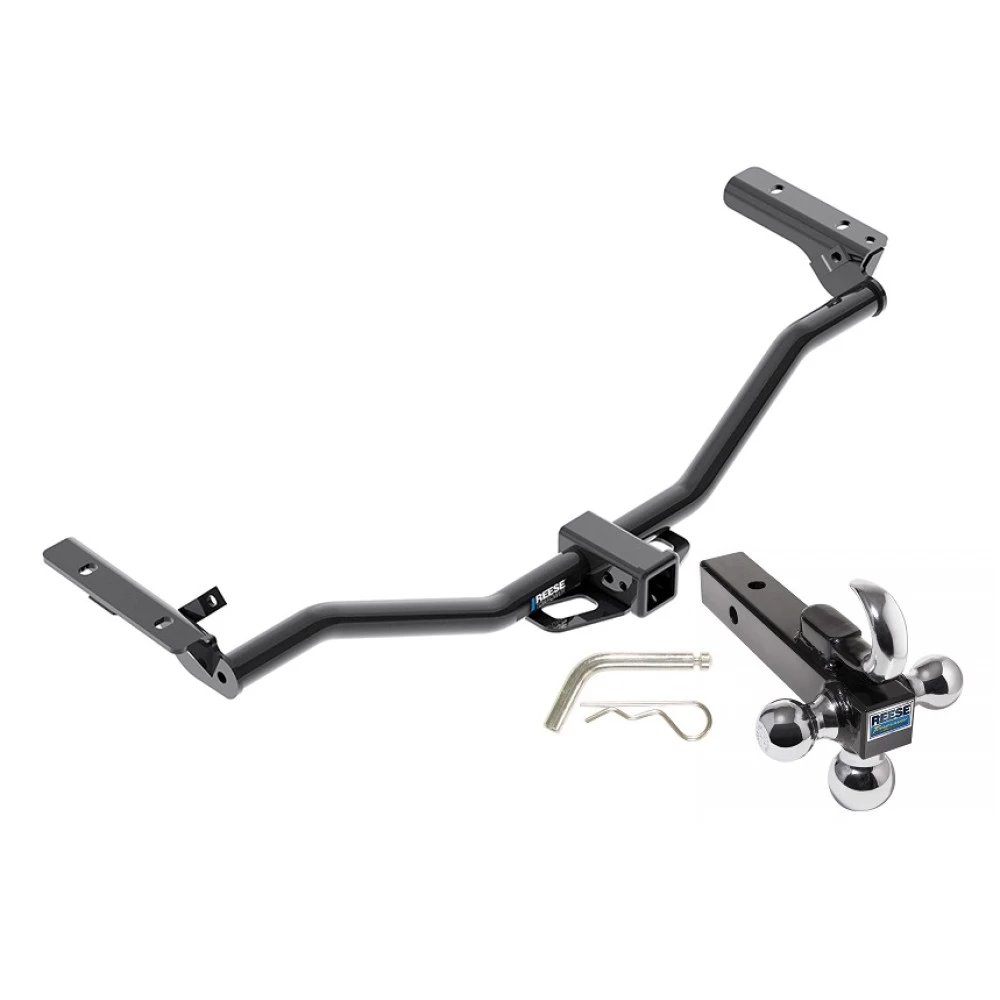 Reese Trailer Tow Hitch Receiver For 11-19 Ford Explorer w/Tri-Ball Triple Ball 1-7/8" 2" 2-5/16"