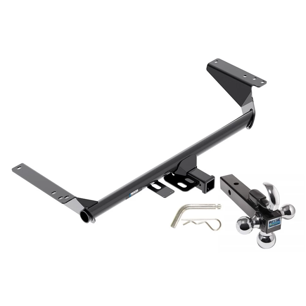 Custom Fit Trailer Hitch Tri-Ball Trailer Hitch Ball Mount w/ Pin/Clip 84046 7031400 63240 Reese Trailer Tow Hitch Receiver 17-23 Chrysler Pacifica 22-23 Grand Caravan Except Hybrid w/Tri-Ball Triple Ball 1-7/8" 2" 2-5/16" 17 18 19 20 21 22 Reese Trailer Tow Hitch Receiver For 17-23 Chrysler Pacifica 22-23 Grand Caravan Except Hybrid w/Tri-Ball Triple Ball 1-7/8" 2" 2-5/16"
