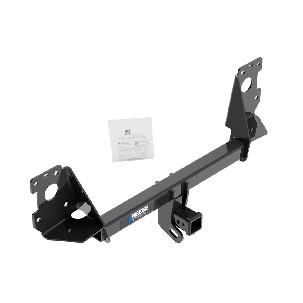 Reese Trailer Tow Hitch For 17-25 Audi Q7 Deluxe Package Wiring 2" Ball Mount and Lock