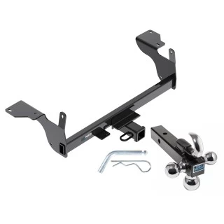 Reese Trailer Tow Hitch Receiver For 14-17 Volvo XC60 w/Tri-Ball Triple Ball 1-7/8" 2" 2-5/16"