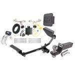 Reese Trailer Tow Hitch For 13-18 Toyota RAV4 All Models Deluxe Package Wiring 2" Ball and Lock