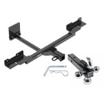 Reese Trailer Tow Hitch Receiver For 12-15 Mercedes ML350 w/o Active Curve System 16-18 GLE SUV Except AMG w/Tri-Ball Triple Ball 1-7/8" 2" 2-5/16"
