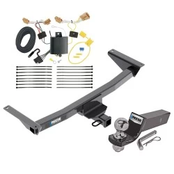 Reese Trailer Tow Hitch For 18-25 Volkswagen Atlas 2" Receiver Complete Package w/ Wiring and 2" Ball