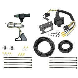 Trailer Hitch 7 Way RV Wiring Kit For 85-91 Chevy Blazer Suburban GMC Jimmy C/K Pickup 91-97 Sonoma Plug Prong Pin Brake Control Ready