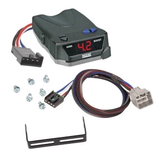 Trailer Brake Control for 10 Dodge RAM 1500 2500 3500 Electric Trailer Brakes Module Box Controller 1-4 Axle