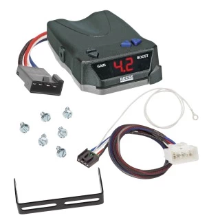 Trailer Brake Control For 15-17 Toyota Tundra 16-23 Tacoma Electric Trailer Brakes Module Box Controller 1-4 Axle