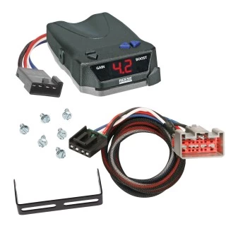 Brake Control Unit Mounting hardware and bracket Vehicle specific Plug and Play Wiring Adapter 8508211 3036 Reese Trailer Brake Control 17-24 F-350 F-450 F-550 Cab and Chassis Electric Trailer Brakes Module Box Controller 1-4 Axle 17 18 19 20 21 22 23 24 Trailer Brake Control for 17-24 Ford F-350 F-450 F-550 Cab and Chassis Electric Trailer Brakes Module Box Controller 1-4 Axle