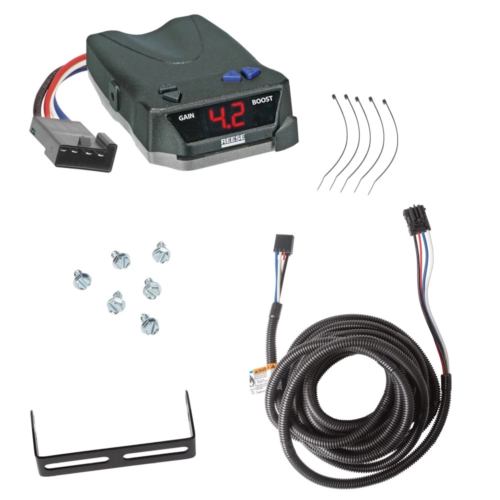 Trailer Brake Control for 07-24 BMW X5 w/ Factory 7-Way Draw-Tite Activator Electric Trailer Brakes Module Box Controller 1-4 Axle