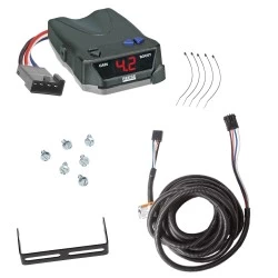 Trailer Brake Control for 07-26 BMW X5 w/ Factory 7-Way Draw-Tite Activator Electric Trailer Brakes Module Box Controller 1-4 Axle