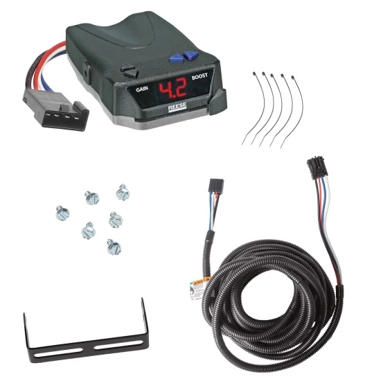 Trailer Brake Control for 07-24 BMW X5 w/ Factory 7-Way Draw-Tite Activator Electric Trailer Brakes Module Box Controller 1-4 Axle