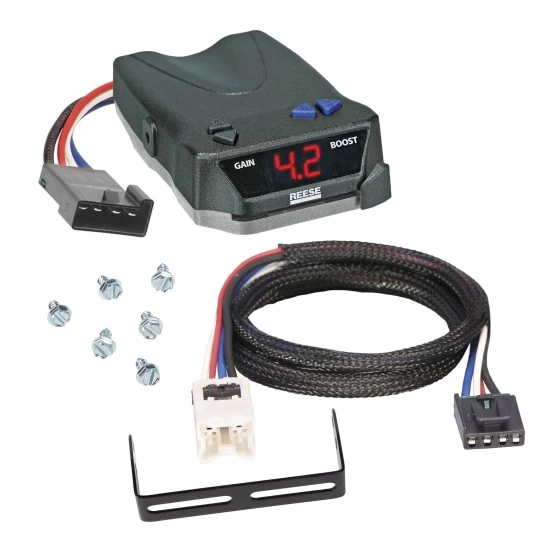 Trailer Brake Control for 13-21 Nissan NV1500 NV2500 NV3500 Electric Trailer Brakes Module Box Controller 1-4 Axle