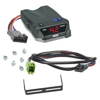 Trailer Brake Control for 11-22 Thor Chateau Sprinter Citation Compass Four Winds Siesta Freedom Elite Gemini Quantum Synergy Electric Trailer Brakes Module Box Controller 1-4 Axle