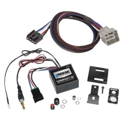 Reese Compact IQ Hidden Trailer Brake Control for 15-18 Ram 1500 19-24 Classic 19-25 New Body 15-24 2500 3500 4500 5500 w/ Plug Play Wiring Adapter Proportional Module Box Controller 1-3 Axle