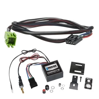 Reese Compact IQ Hidden Trailer Brake Control for 13-18 Roadtrek CS-Adventurous E-Trek RS-Adventurous SS-Agile TS 18 Chinook Bayside Countryside Eagle Phoenix USA w/ Plug Play Wiring Adapter Proportional Trailer Brakes Module Box Controller 1-3 Axle