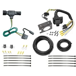 Trailer Hitch 7 Way RV Wiring Kit For 86-92 Ford Ranger Plug Prong Pin Brake Control Ready
