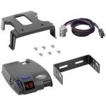 Tekonsha Primus IQ Electric Trailer Brake Control for 09-17 Chevy Traverse 24-25 Traverse Limited 05-26 Equinox 08-25 Buick Enclave 07-16 GMC Acadia 2017 Limited 10-25 Terrain 07-10 Saturn Outlook 02-10 Vue w/ Plug Play Wiring Adapter Proportional Electri