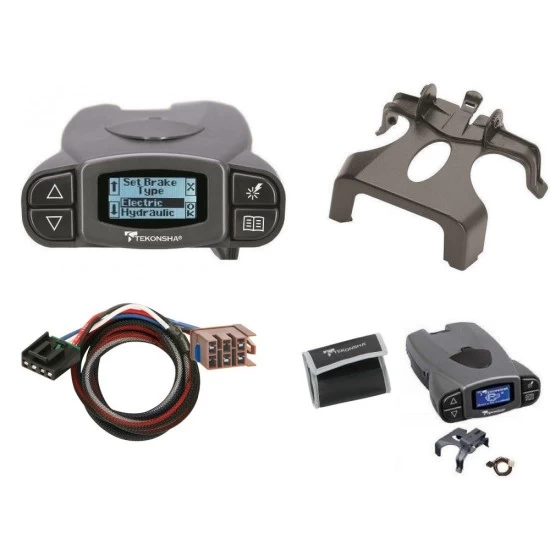 Brake Control Unit Mounting hardware Snap-in mounting clip Storage Bag Vehicle specific Plug and Play Wiring Adapter 90195 3015 Tekonsha Tekonsha Prodigy P3 Trailer Brake Control 03-06 Cadillac Escalade 03-06 Escalade ESV EXT Plug Play Wiring Adapter Pro Tekonsha Prodigy P3 Trailer Brake Control for 03-06 Cadillac Escalade 03-06 Escalade ESV EXT w/ Plug Play Wiring Adapter Proportional Eletric Trailer Brakes Module Box Controller