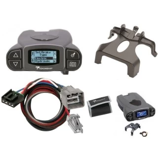 Tekonsha Prodigy P3 Trailer Brake Control for 13-14 Dodge Ram 1500 2500 3500 4500 5500 w/ Plug Play Wiring Adapter Reese Brakeman IV Eletric Trailer Brakes Module Box Controller