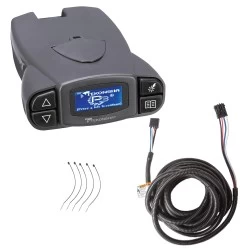 Tekonsha Prodigy P3 Trailer Brake Control for 07-26 BMW X5 w/ Factory 7-Way w/ Plug Play Wiring Adapter Proportional Eletric Trailer Brakes Module Box Controller