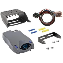 Trailer Brake Control for 03-06 Chevy Silverado Suburban GMC Sierra 1500 1500 HD 2500 2500 HD 3500 2007 Classic 03-04 2500 LD w/ Plug Play Wiring Adapter Tekonsha Prodigy P2 Eletric Trailer Brakes Module Box Controller