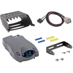 Trailer Brake Control for 10-12 Dodge RAM 1500 2500 3500 w/ Plug Play Wiring Adapter Tekonsha Prodigy P2 Eletric Trailer Brakes Module Box Controller
