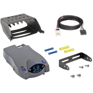 Trailer Brake Control for 05-24 Nissan Armada Frontier 05-15 Xterra w/ Plug Play Wiring Adapter Tekonsha Prodigy P2 Eletric Trailer Brakes Module Box Controller
